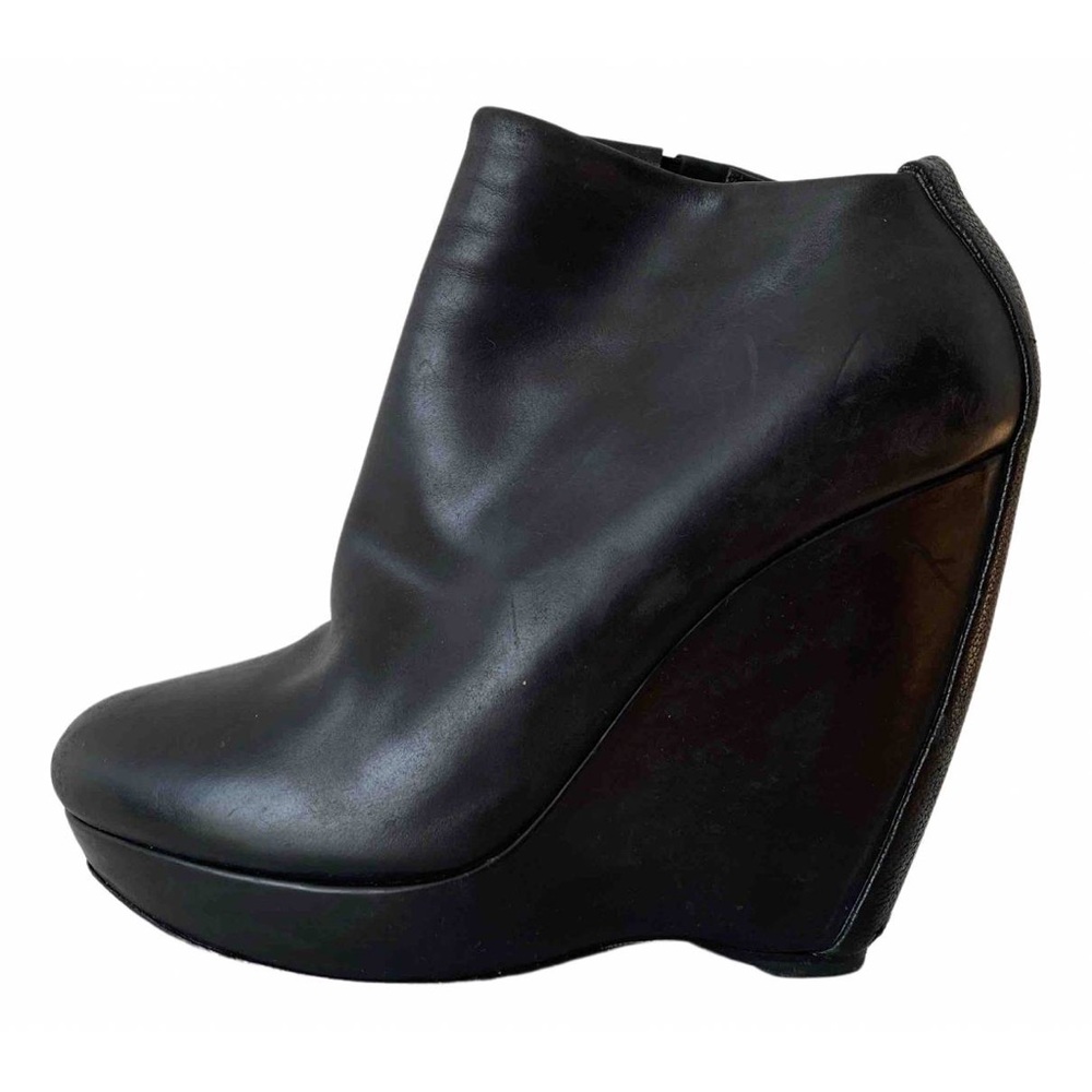 Balenciaga Nubuck Ankle Wedge Platform Booties🤩